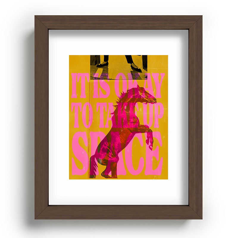 Take Up Space Framed Art Print Gallery Image 63