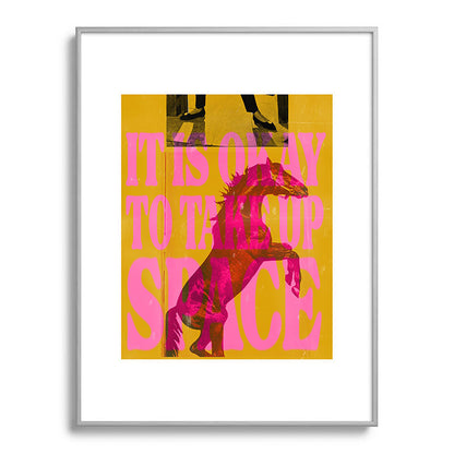 Take Up Space Framed Art Print Gallery Image 98