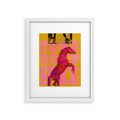 Take Up Space Framed Art Print Gallery Image 25