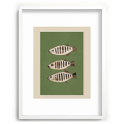 Abstract Fish Study II Framed Art Print Gallery Image 78
