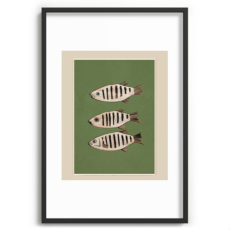 Abstract Fish Study II Framed Art Print Gallery Image 62