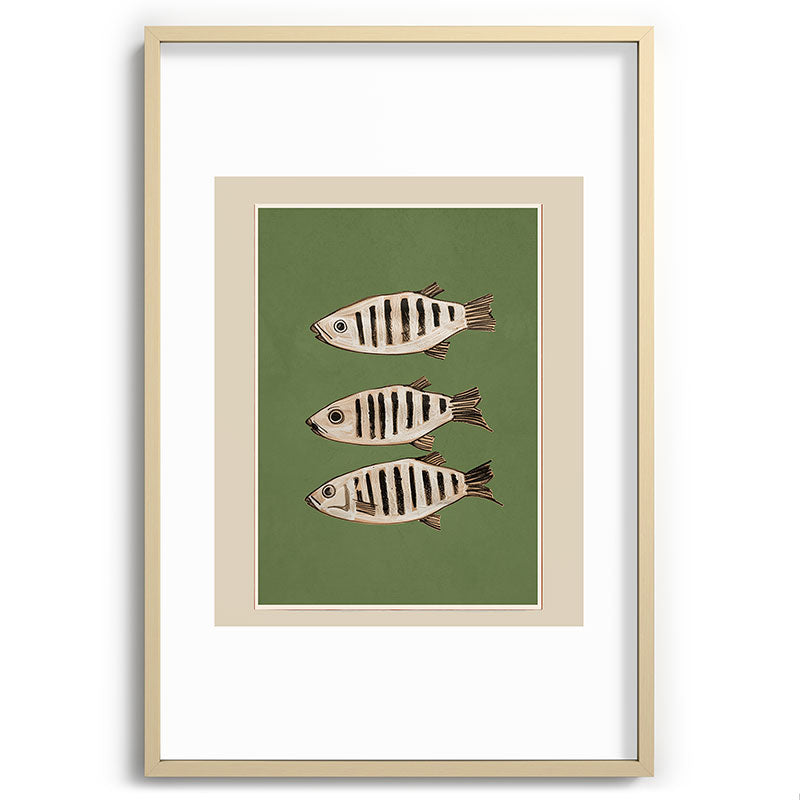 Abstract Fish Study II Framed Art Print Gallery Image 74