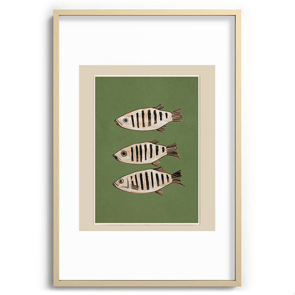 Abstract Fish Study II Framed Art Print Gallery Image 74