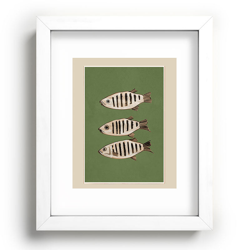 Abstract Fish Study II Framed Art Print Gallery Image 75