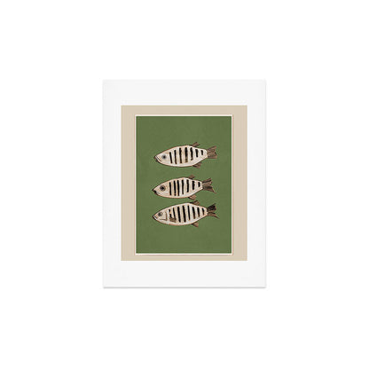 Abstract Fish Study II Art Print Gallery Image 2