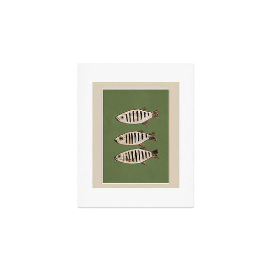 Abstract Fish Study II Art Print Gallery Image 1