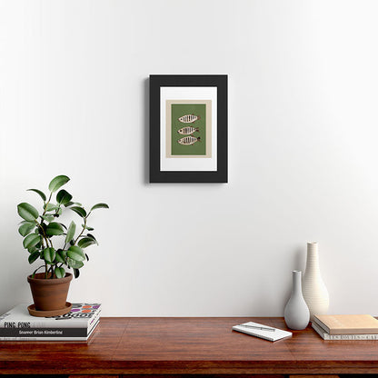 Abstract Fish Study II Framed Art Print Gallery Image 31