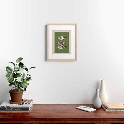 Abstract Fish Study II Framed Art Print Gallery Image 18