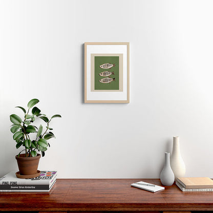 Abstract Fish Study II Framed Art Print Gallery Image 17