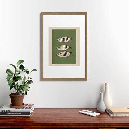 Abstract Fish Study II Framed Art Print Gallery Image 41