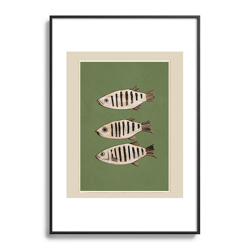 Abstract Fish Study II Framed Art Print Gallery Image 83