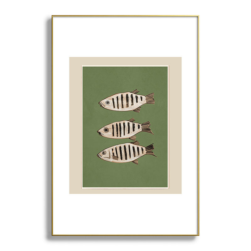 Abstract Fish Study II Framed Art Print Gallery Image 94