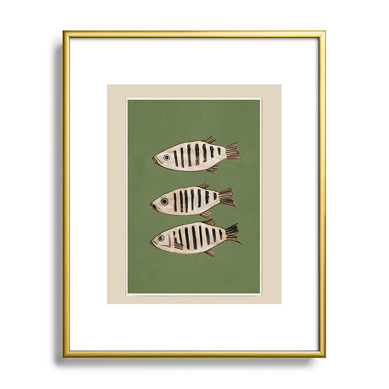 Abstract Fish Study II Framed Art Print Gallery Image 88