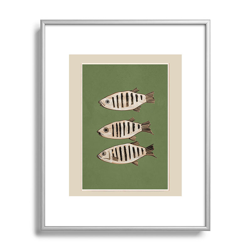 Abstract Fish Study II Framed Art Print Gallery Image 95