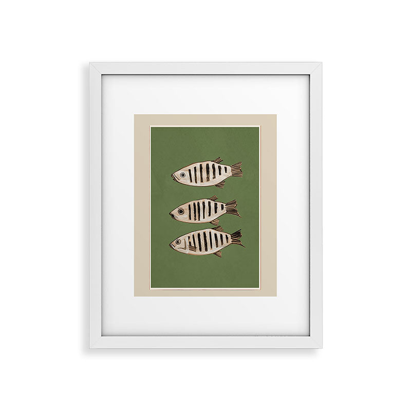 Abstract Fish Study II Framed Art Print Gallery Image 23