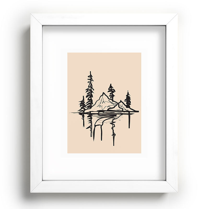 Abstract Landscape II Framed Art Print Gallery Image 76