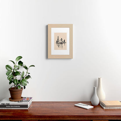 Abstract Landscape II Framed Art Print Gallery Image 45