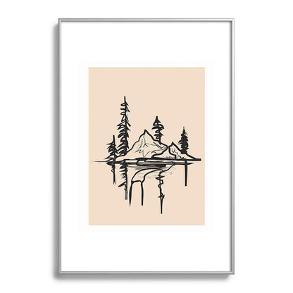 Abstract Landscape II Framed Art Print Gallery Image 97