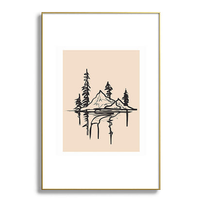 Abstract Landscape II Framed Art Print Gallery Image 94