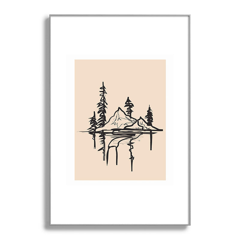 Abstract Landscape II Framed Art Print Gallery Image 101