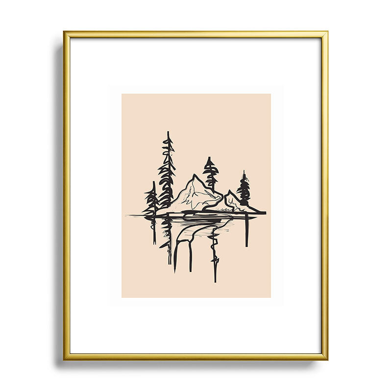 Abstract Landscape II Framed Art Print Gallery Image 88