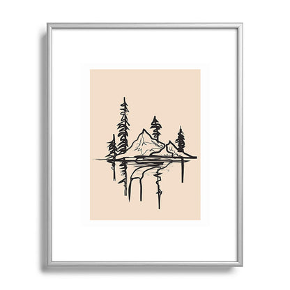 Abstract Landscape II Framed Art Print Gallery Image 96