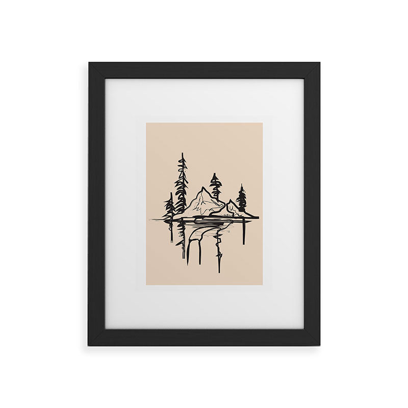 Abstract Landscape II Framed Art Print Gallery Image 34
