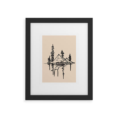 Abstract Landscape II Framed Art Print Gallery Image 29