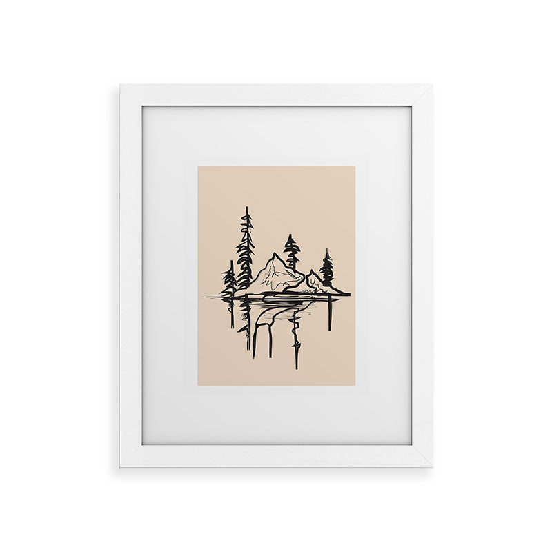 Abstract Landscape II Framed Art Print Gallery Image 51
