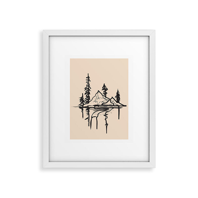 Abstract Landscape II Framed Art Print Gallery Image 25