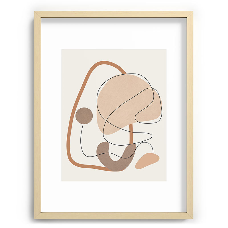 Abstract Line Movement III Framed Art Print Gallery Image 73