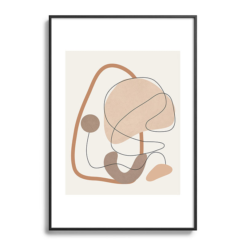 Abstract Line Movement III Framed Art Print Gallery Image 83