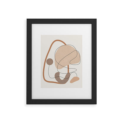 Abstract Line Movement III Framed Art Print Gallery Image 30