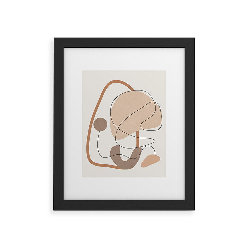 Abstract Line Movement III Framed Art Print Gallery Image 33