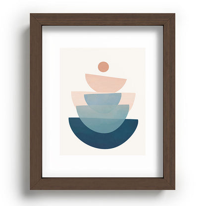 Abstract Minimal Shapes 31 Framed Art Print Gallery Image 86