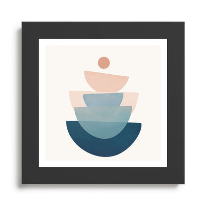 Abstract Minimal Shapes 31 Framed Art Print Gallery Image 46