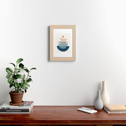Abstract Minimal Shapes 31 Framed Art Print Gallery Image 62
