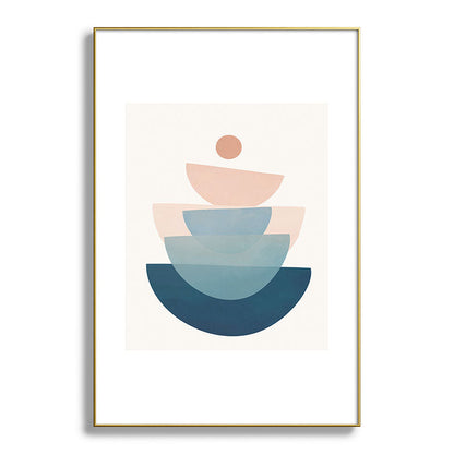 Abstract Minimal Shapes 31 Framed Art Print Gallery Image 128