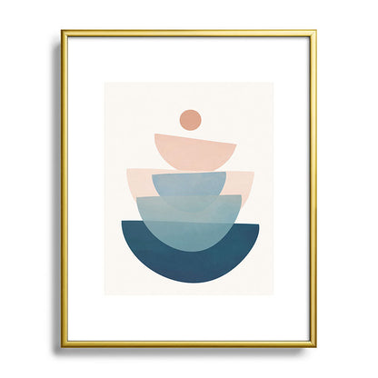 Abstract Minimal Shapes 31 Framed Art Print Gallery Image 121