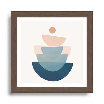 Abstract Minimal Shapes 31 Framed Art Print Gallery Image 13