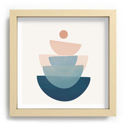 Abstract Minimal Shapes 31 Framed Art Print Gallery Image 106