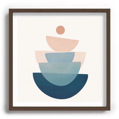 Abstract Minimal Shapes 31 Framed Art Print Gallery Image 101