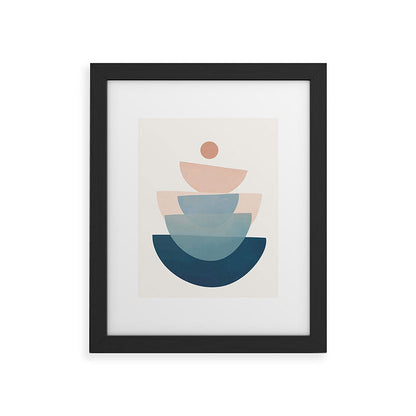 Abstract Minimal Shapes 31 Framed Art Print Gallery Image 41