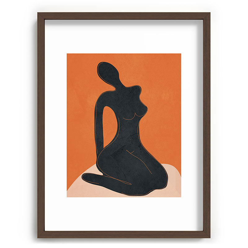 Abstract Nude II Framed Art Print Gallery Image 66
