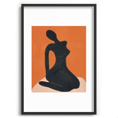Abstract Nude II Framed Art Print Gallery Image 62