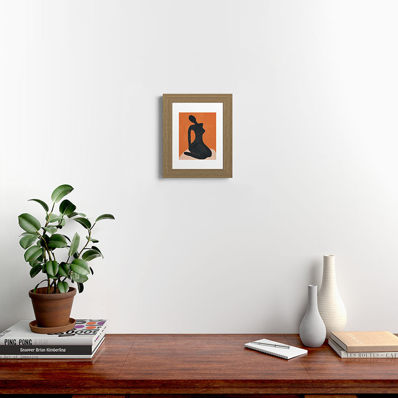 Abstract Nude II Framed Art Print Gallery Image 37