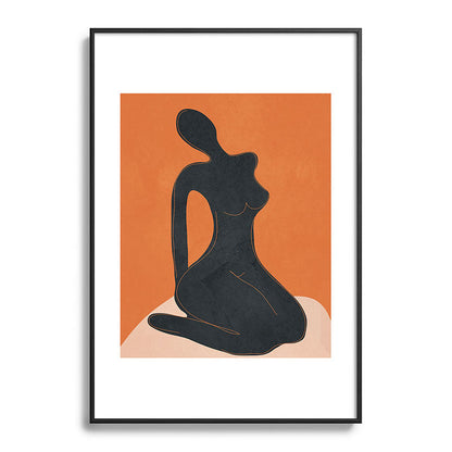 Abstract Nude II Framed Art Print Gallery Image 83