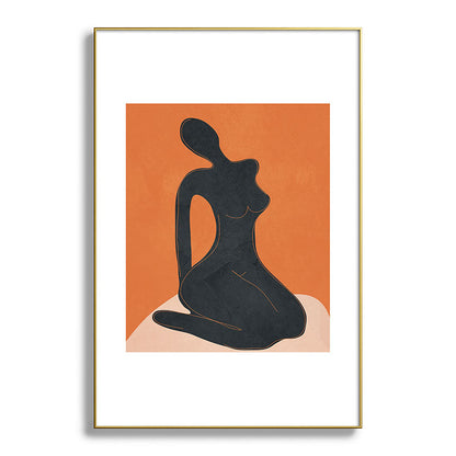 Abstract Nude II Framed Art Print Gallery Image 93