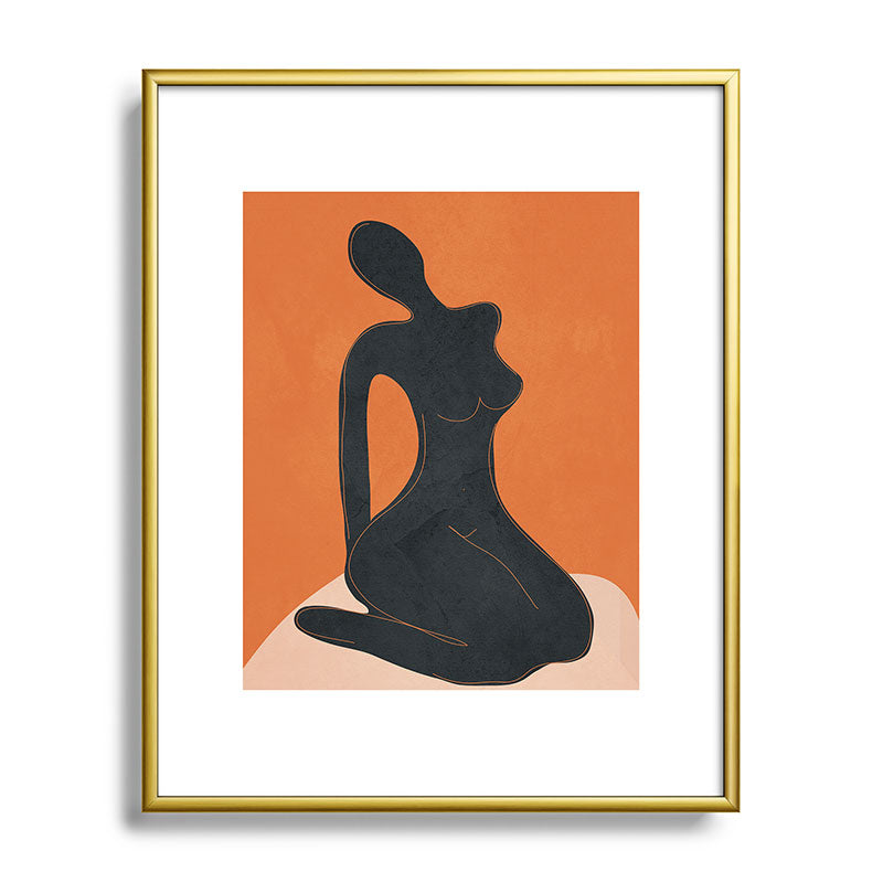 Abstract Nude II Framed Art Print Gallery Image 89