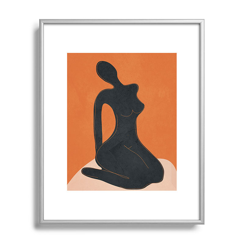 Abstract Nude II Framed Art Print Gallery Image 95